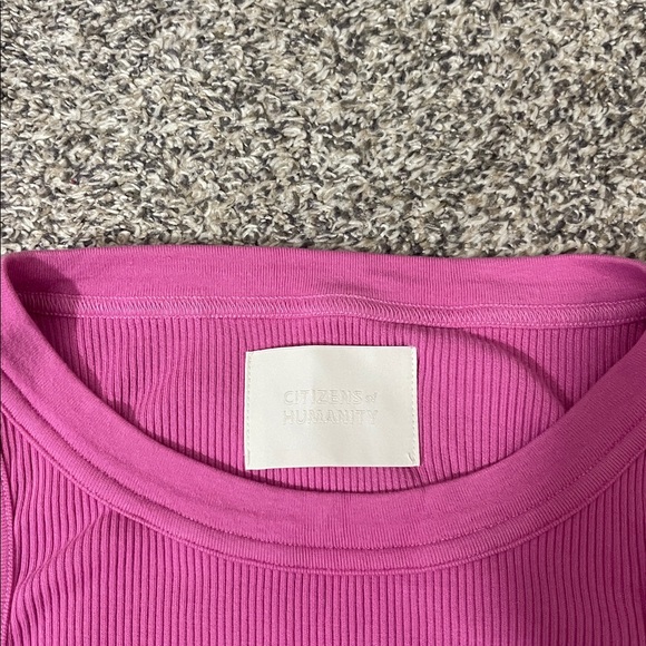 CITIZEN OF HUMANITY | Isabel Ribbed Tank Top - Picture 6 of 7